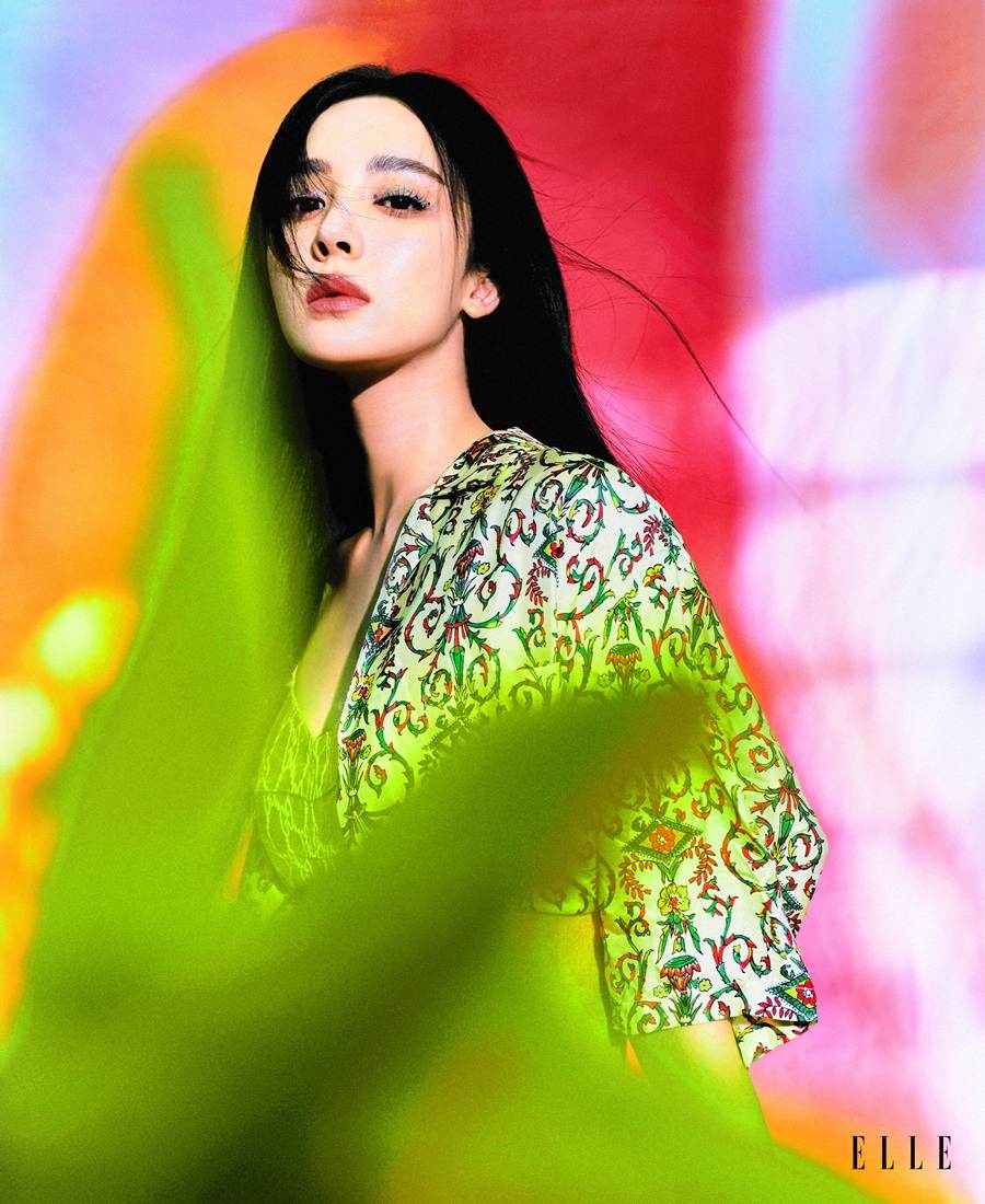 Guli Nazha @ ELLE Singapore October 2021