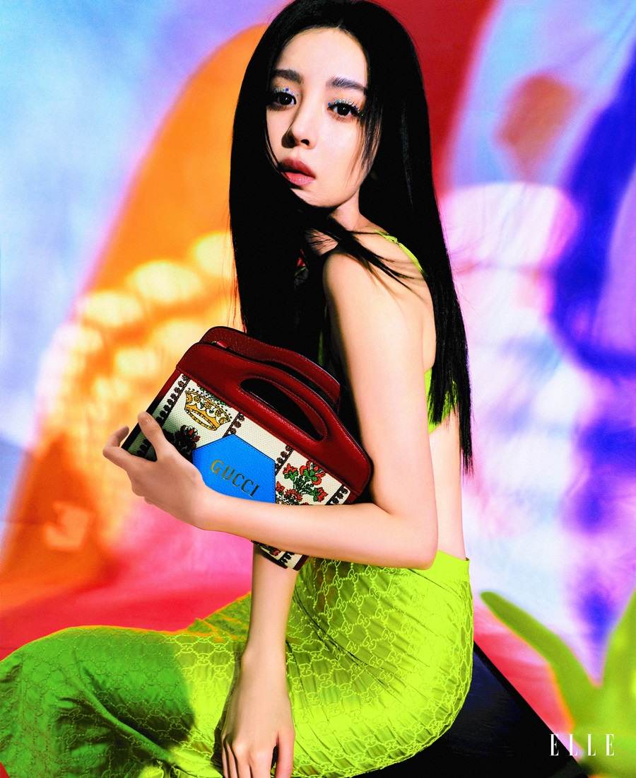 Guli Nazha @ ELLE Singapore October 2021