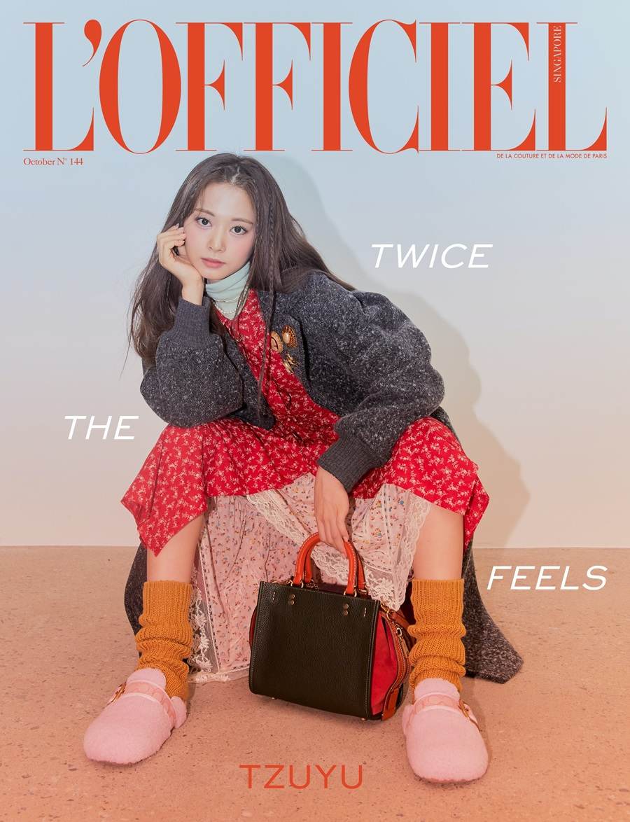 Tzuyu @ L'Officiel Singapore October 2021