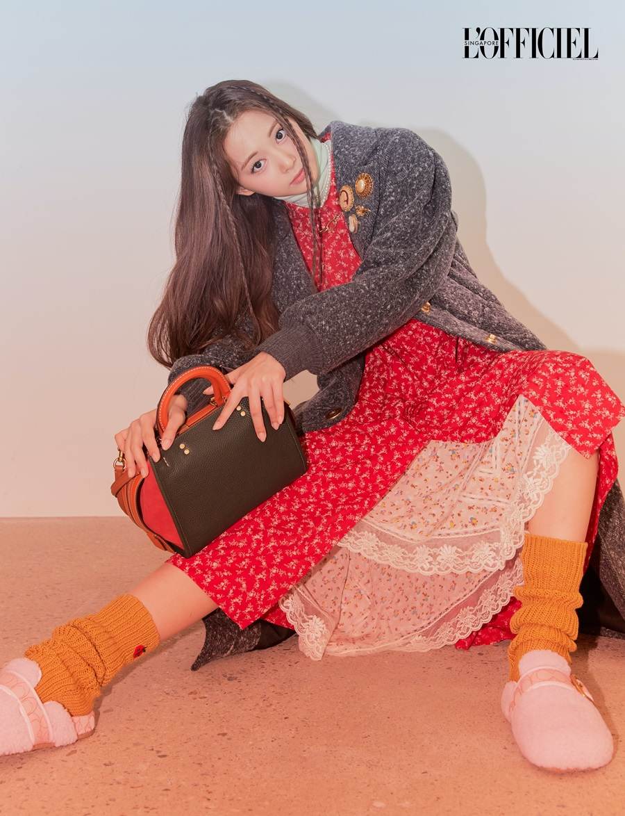 Tzuyu @ L'Officiel Singapore October 2021