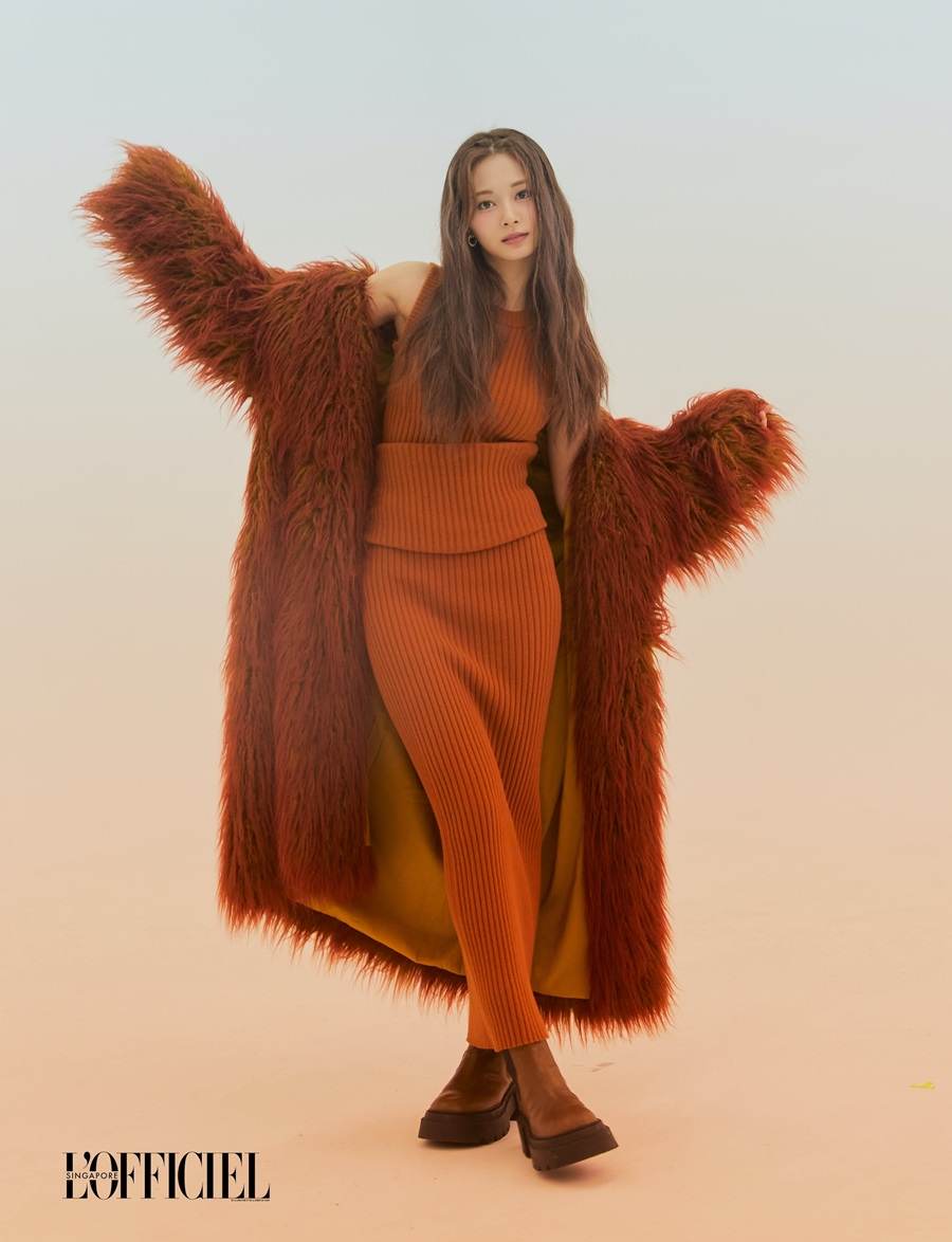 Tzuyu @ L'Officiel Singapore October 2021