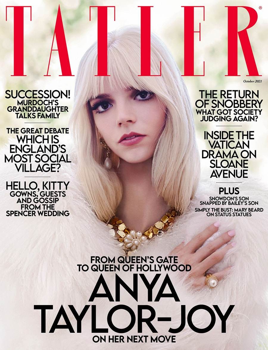 Anya Taylor Joy @ Tatler UK October 2021