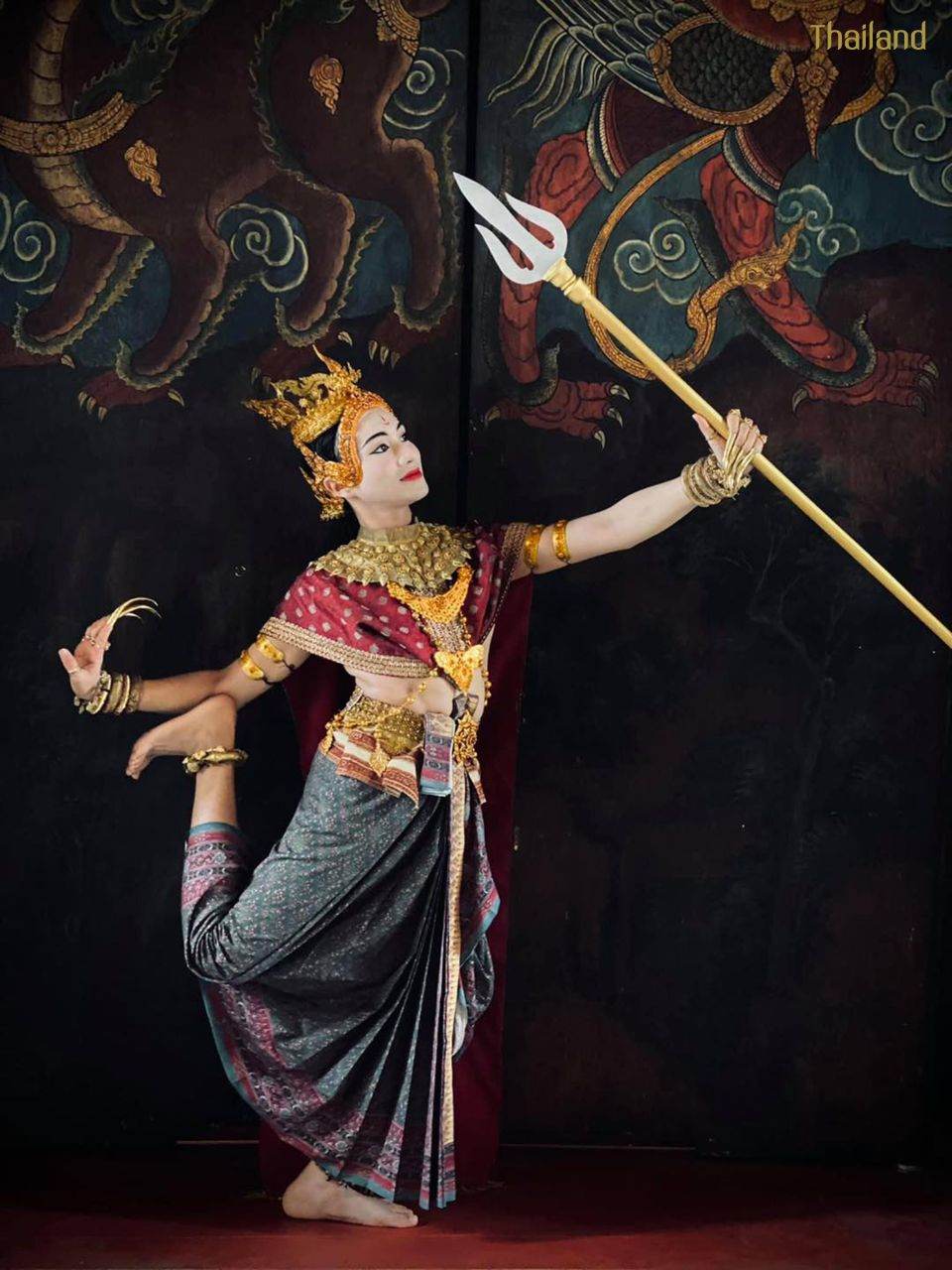 ꧁ กาตยานี ꧂ The Story of Goddess Maheshwari: Thai Performance | THAILAND 🇹🇭