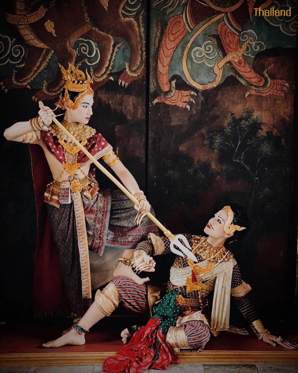 ꧁ กาตยานี ꧂ The Story of Goddess Maheshwari: Thai Performance | THAILAND 🇹🇭