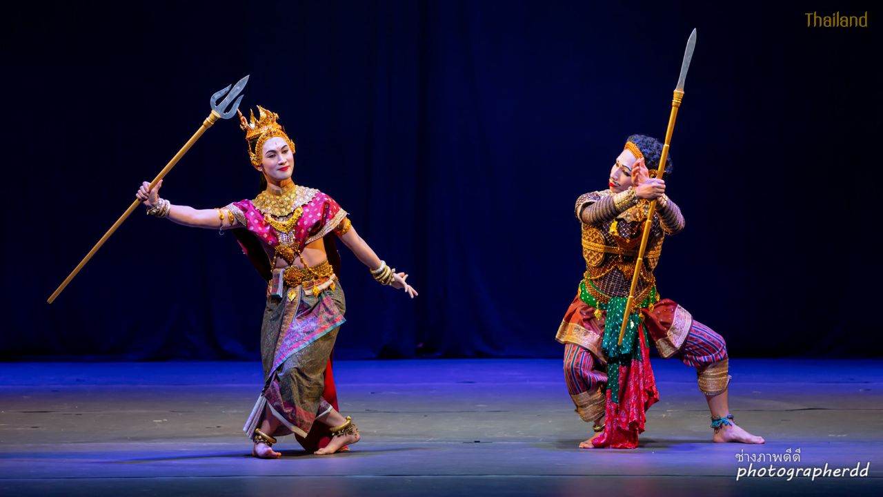 "กาตยานี"  The Story of Goddess Maheshwari: Thai Performance | THAILAND 🇹🇭