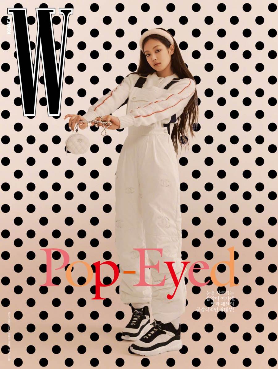 Jennie @ W Korea November 2021