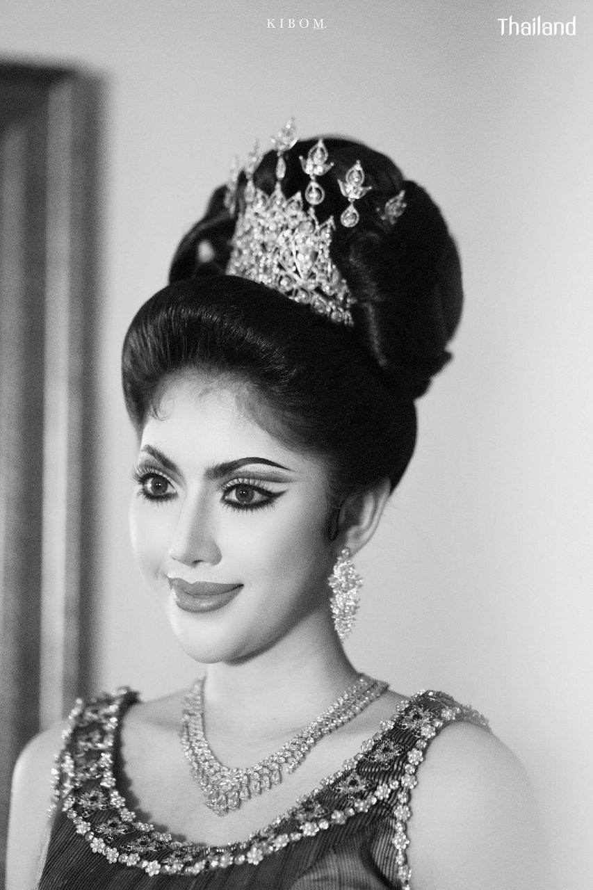 Thai National Costume and 70s Makeup & Hairstyle by Sakunjan | THAILAND 🇹🇭