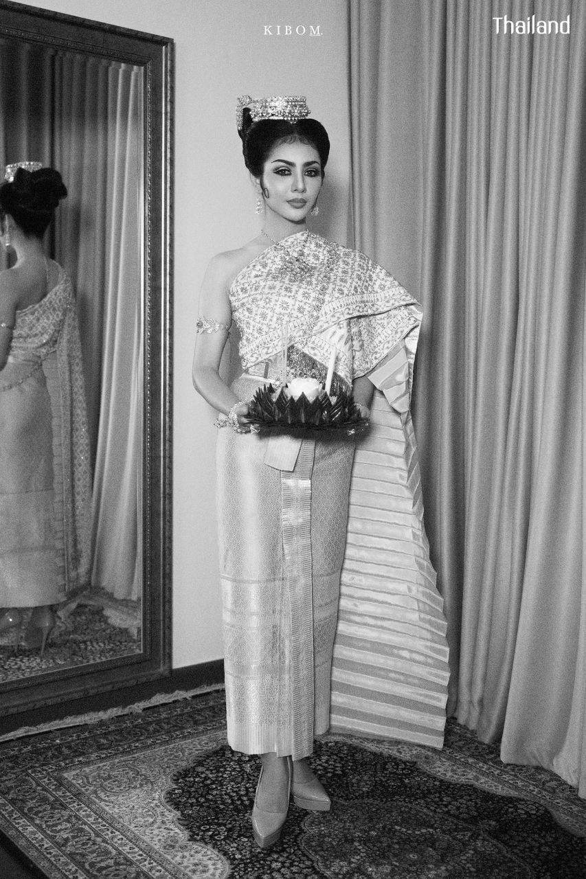 Thai National Costume and 70s Makeup & Hairstyle by Sakunjan | THAILAND 🇹🇭