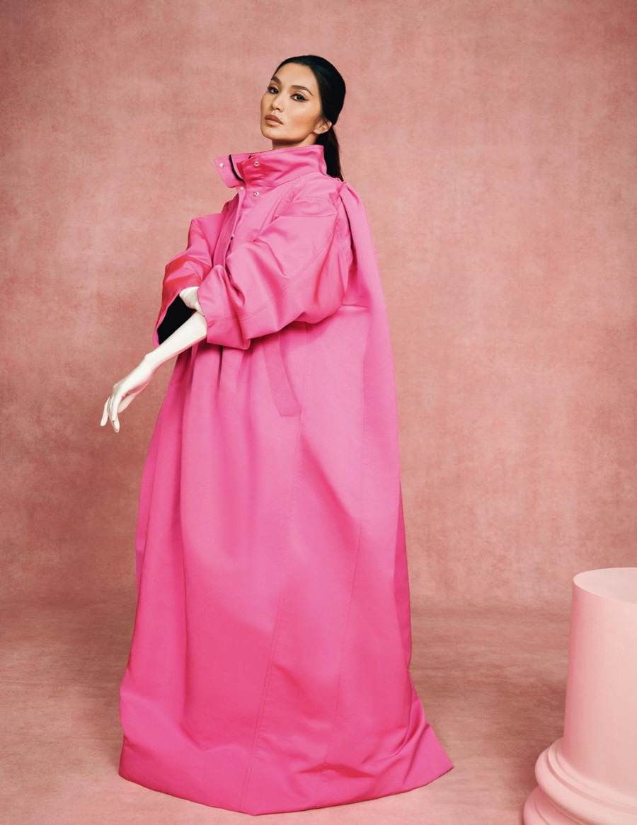 Gemma Chan @ Vogue Singapore November 2021