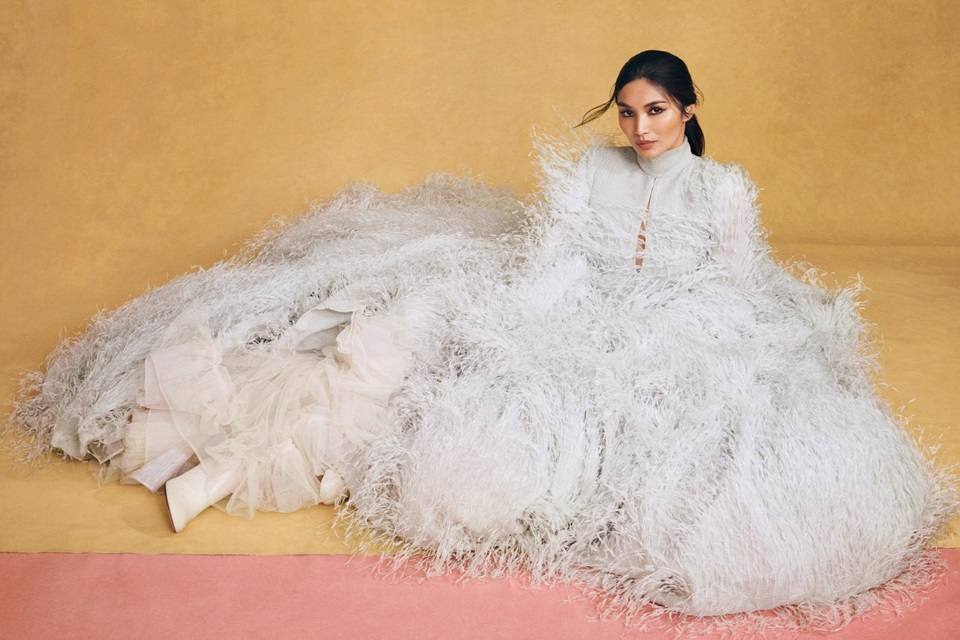 Gemma Chan @ Vogue Singapore November 2021