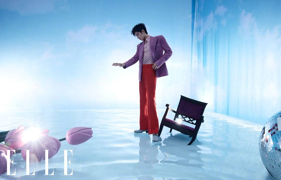 Xiao Zhan @ ELLE China January 2022