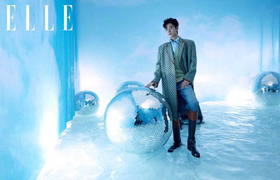 Xiao Zhan @ ELLE China January 2022