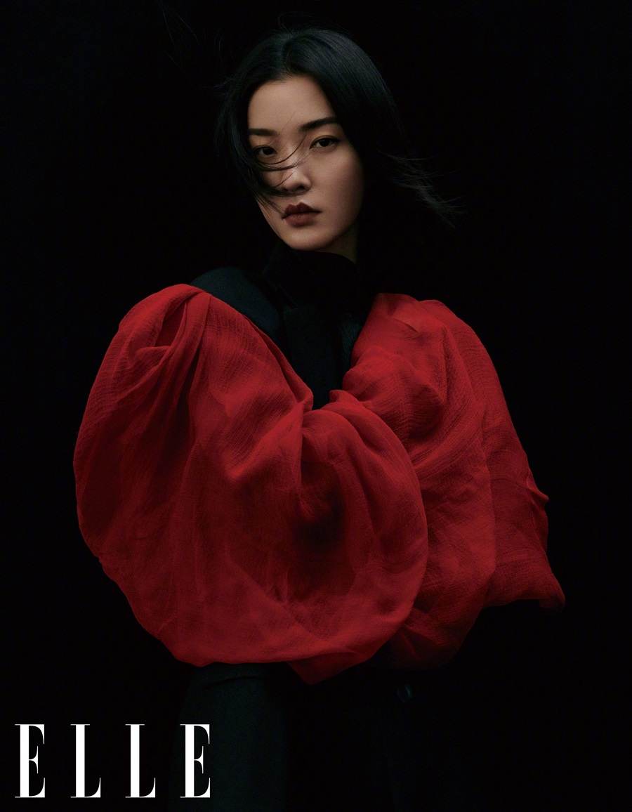 Du Juan @ ELLE China January 2022