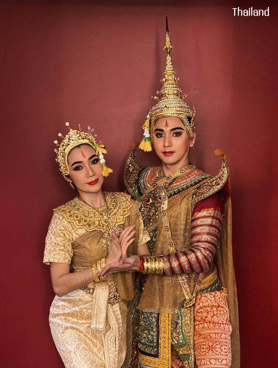 Thai Khon Dancers in Paris 🇫🇷 | THAILAND 🇹🇭