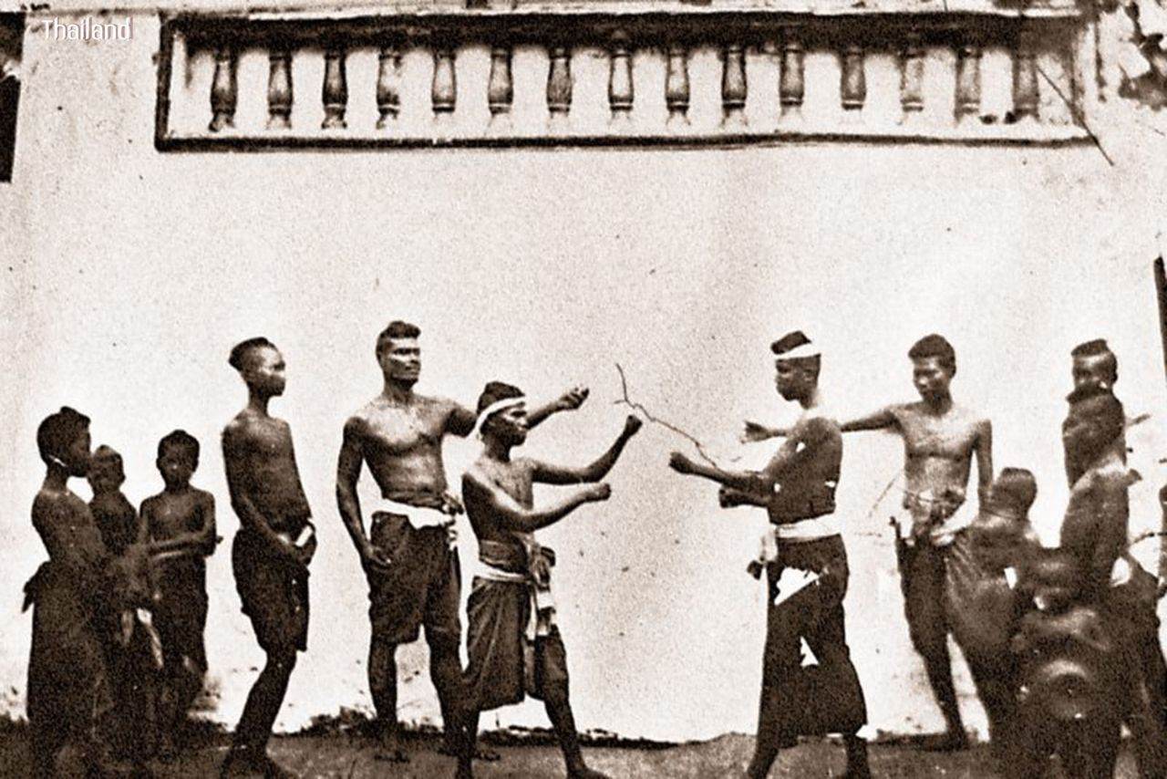 First Photographic image of Muay Thai in history, 1865 | THAILAND 🇹🇭