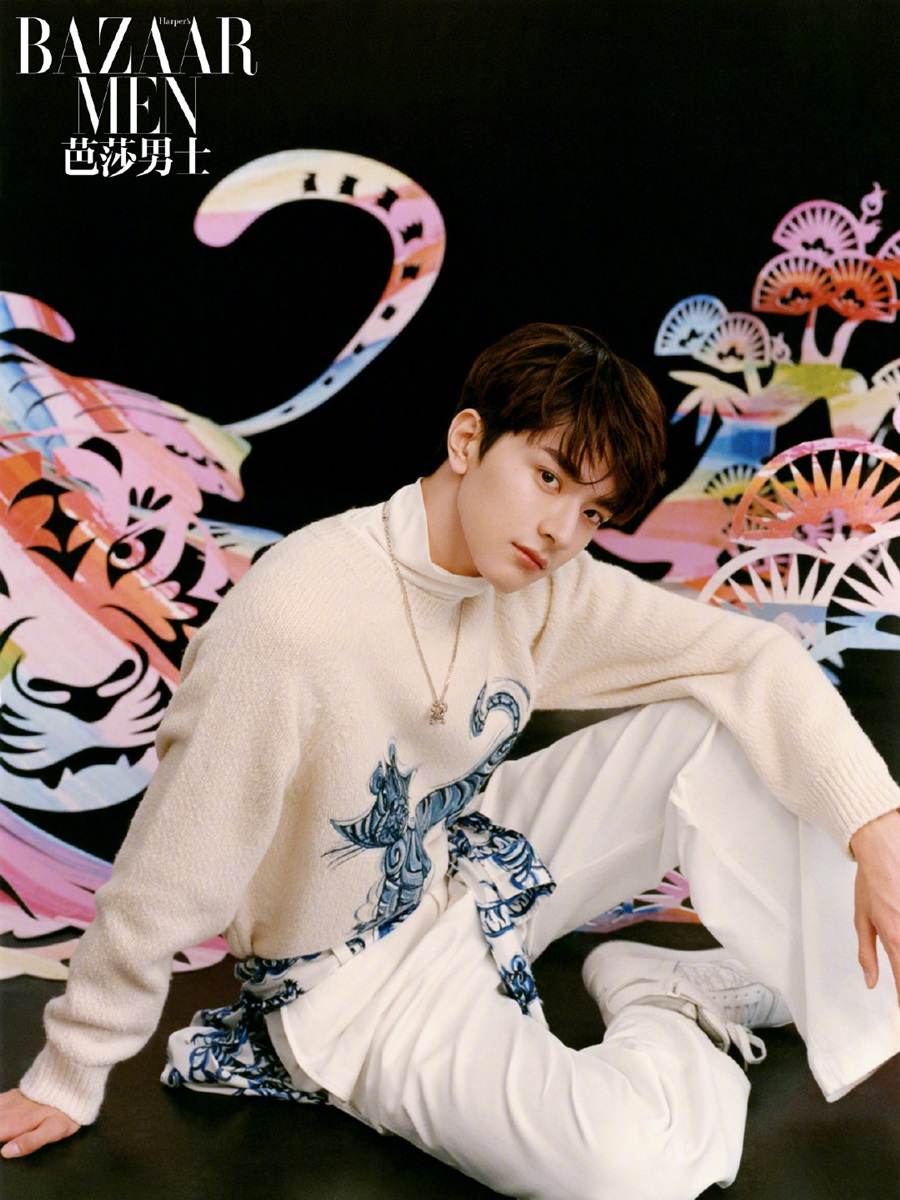 LinYi @ Harper&rsquo;s Bazaar Men China January 2022