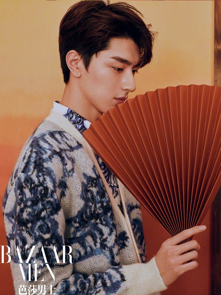 LinYi @ Harper&rsquo;s Bazaar Men China January 2022