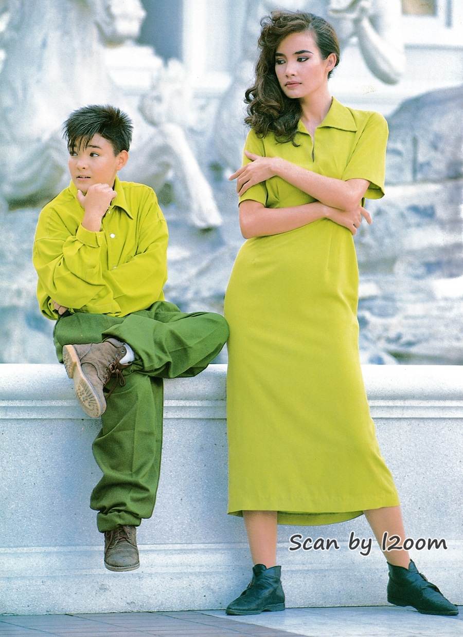 (วันวาน) แอน-วาสนา & ตั๊ก บริบูรณ์ @ นิตยสาร เธอกับฉัน ฉบับที่ 202 มีนาคม 2535