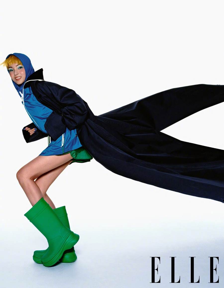 Ju Xiaowen @ ELLE China February 2022