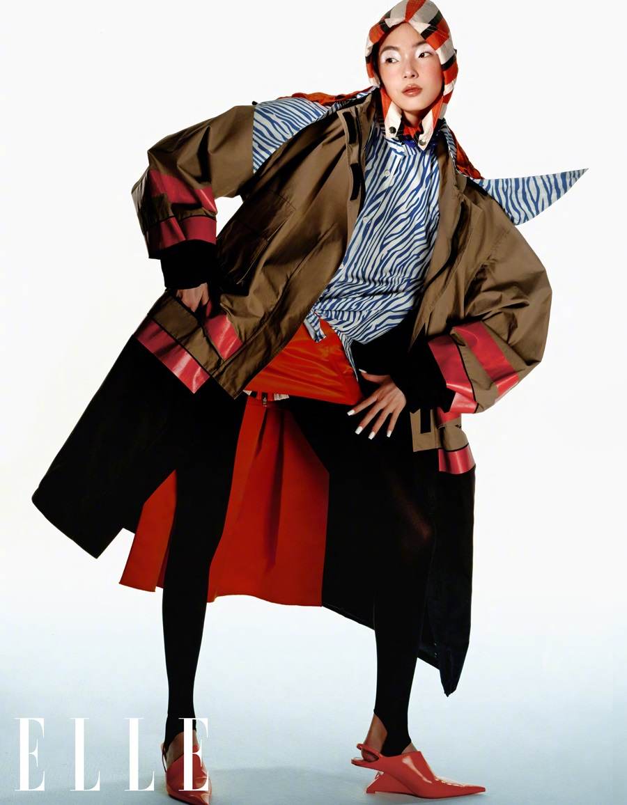 Ju Xiaowen @ ELLE China February 2022