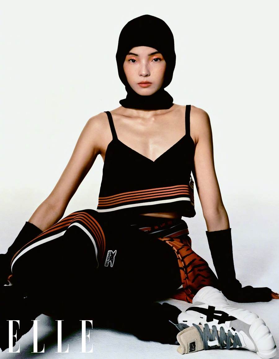 Ju Xiaowen @ ELLE China February 2022