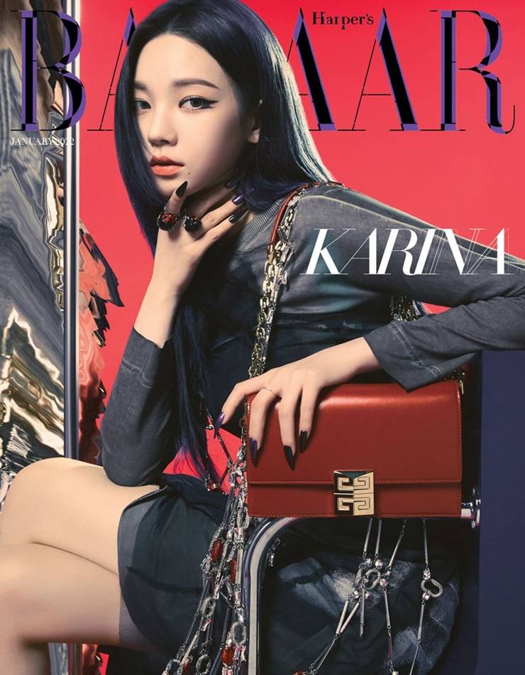 aespa @ Harper&rsquo;s Bazaar Korea January 2022