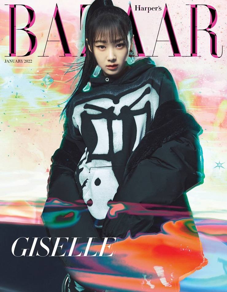 aespa @ Harper&rsquo;s Bazaar Korea January 2022