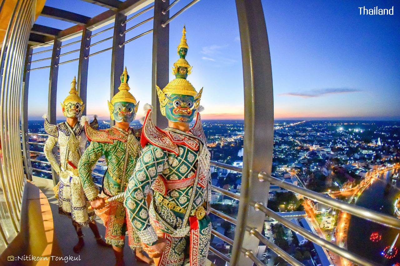 Khon on The Roi-Et Tower | THAILAND 🇹🇭