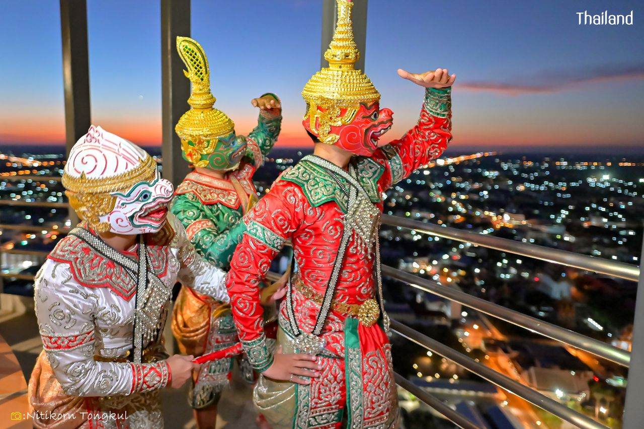 Khon on The Roi-Et Tower | THAILAND 🇹🇭