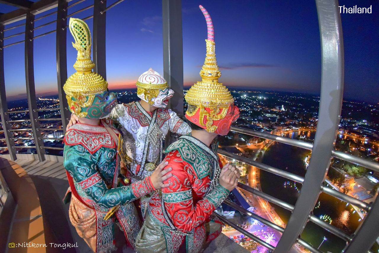 Khon on The Roi-Et Tower | THAILAND 🇹🇭