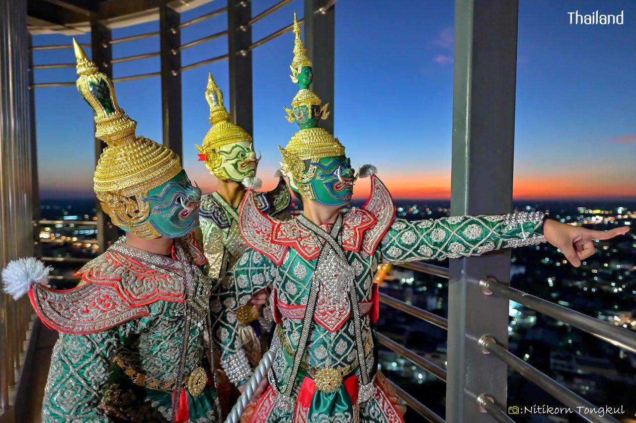 Khon on The Roi-Et Tower | THAILAND 🇹🇭