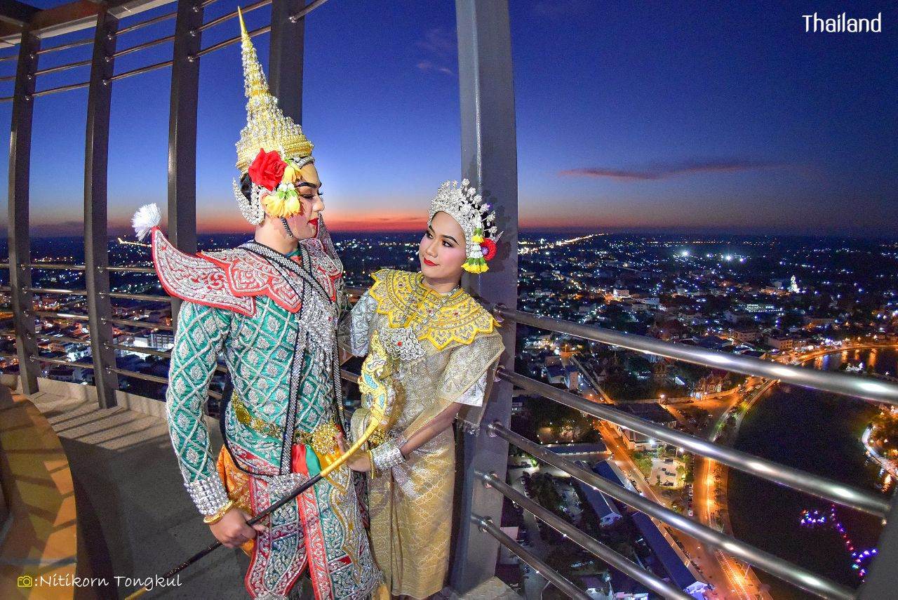 Khon on The Roi-Et Tower | THAILAND 🇹🇭