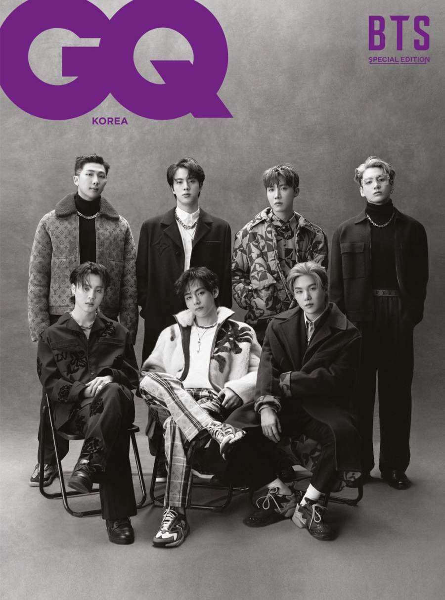 BTS @ GQ Korea January 2022