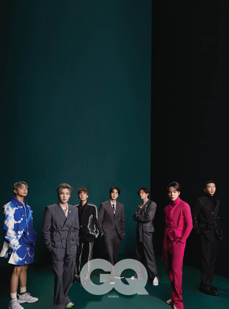 BTS @ GQ Korea January 2022