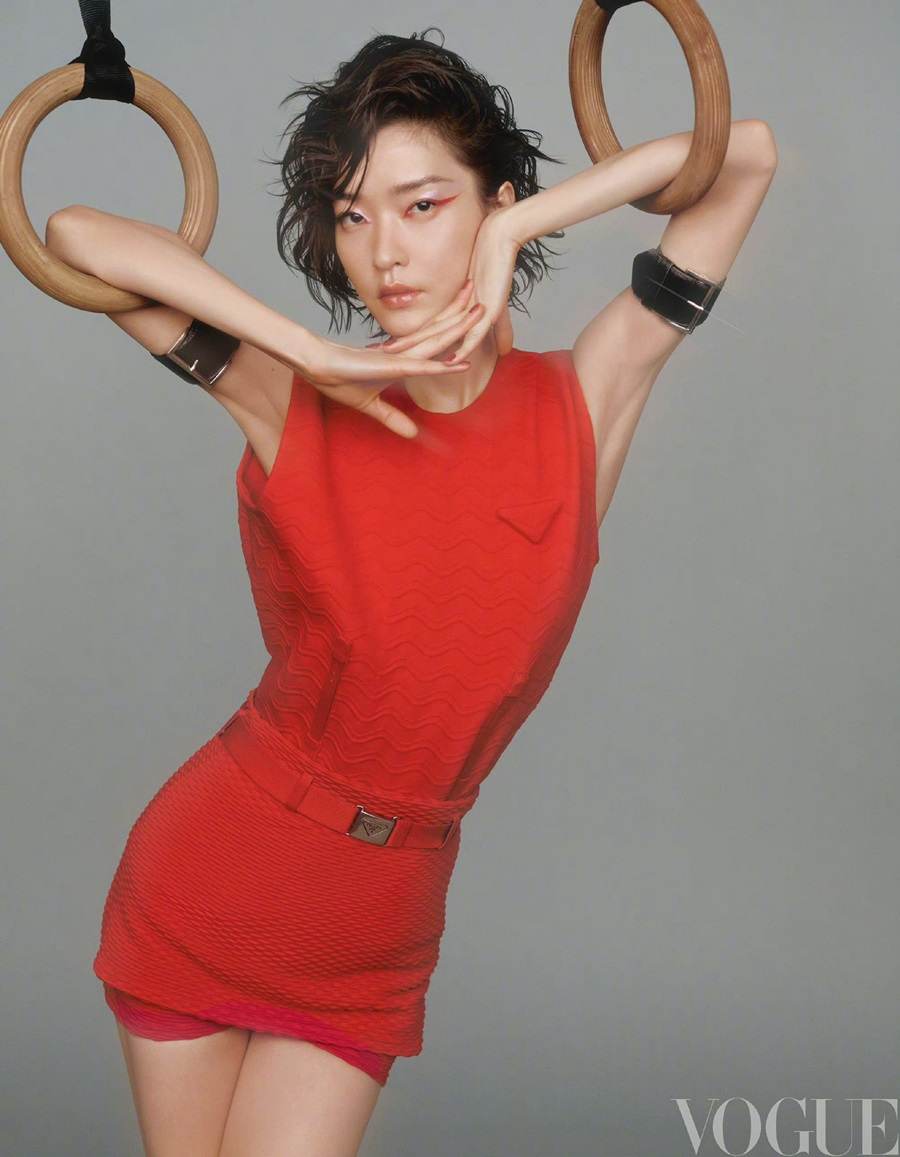 Du Juan @ Vogue China February 2022