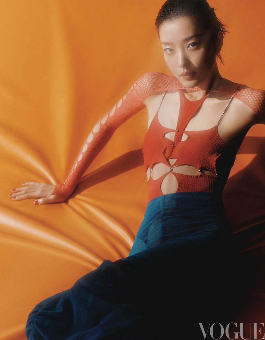 Du Juan @ Vogue China February 2022
