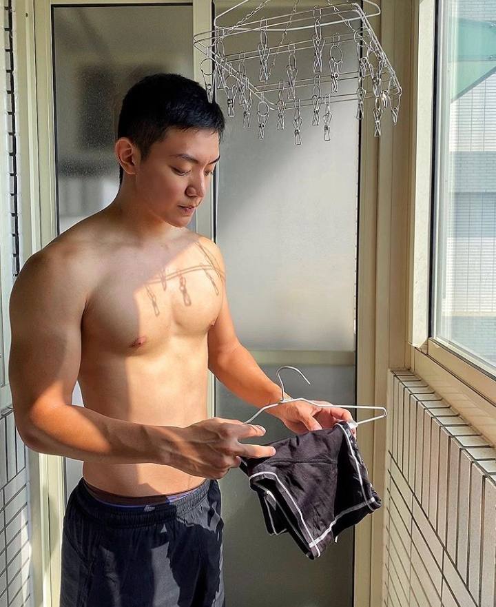 ดีต่อใจ#2141ตากผ้า..วันหยุด