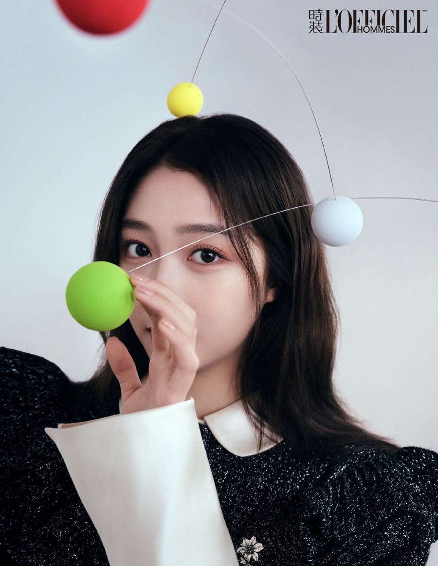 Guan Xiaotong @ L&rsquo;Officiel Hommes China February 2022