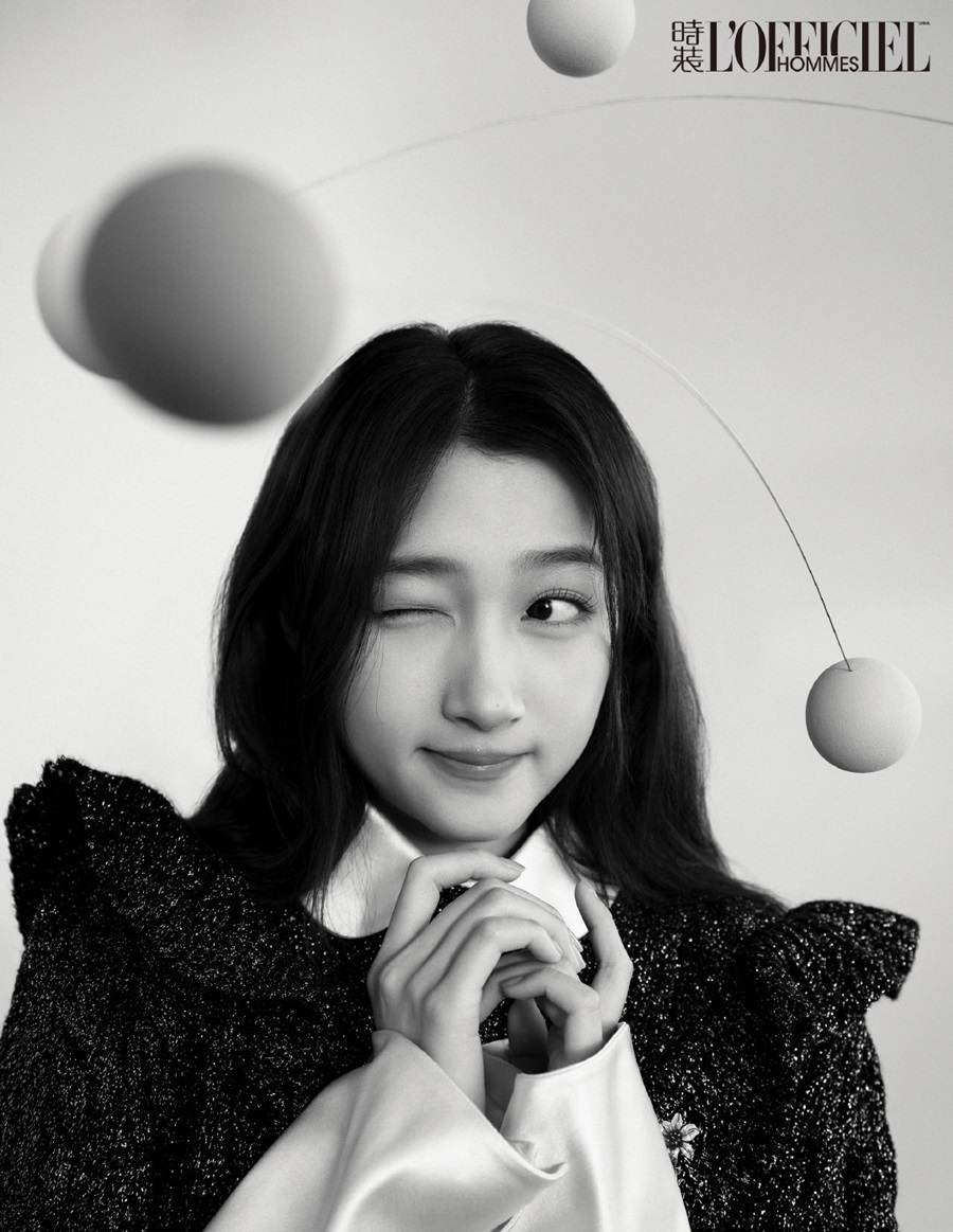 Guan Xiaotong @ L&rsquo;Officiel Hommes China February 2022
