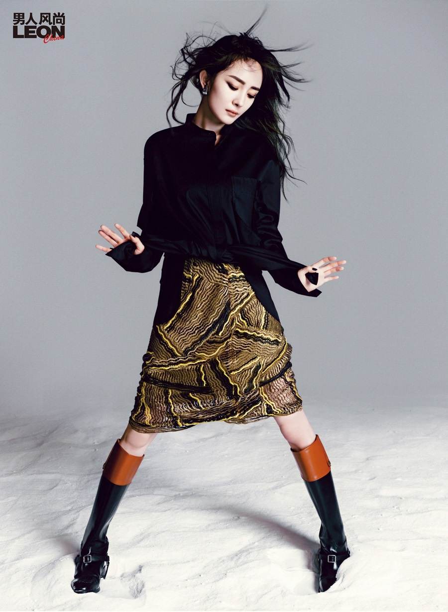 Yang Mi @ LEON China February 2022