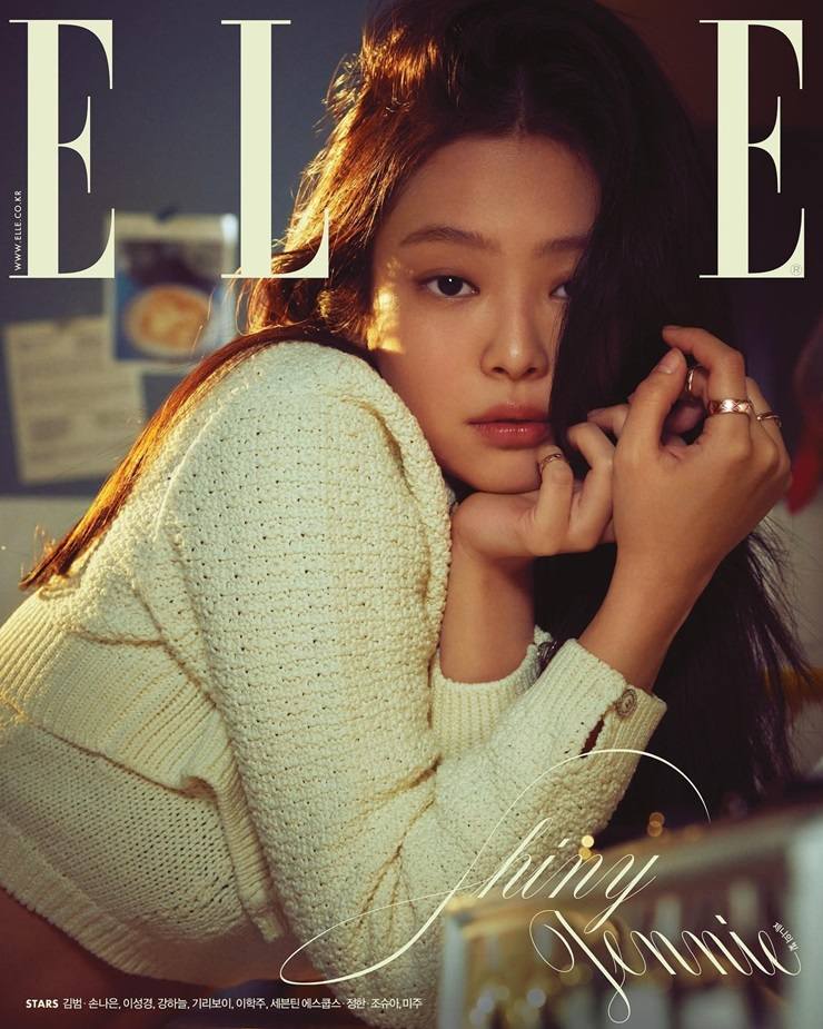 (BLACKPINK) Jennie @ ELLE Korea February 2022