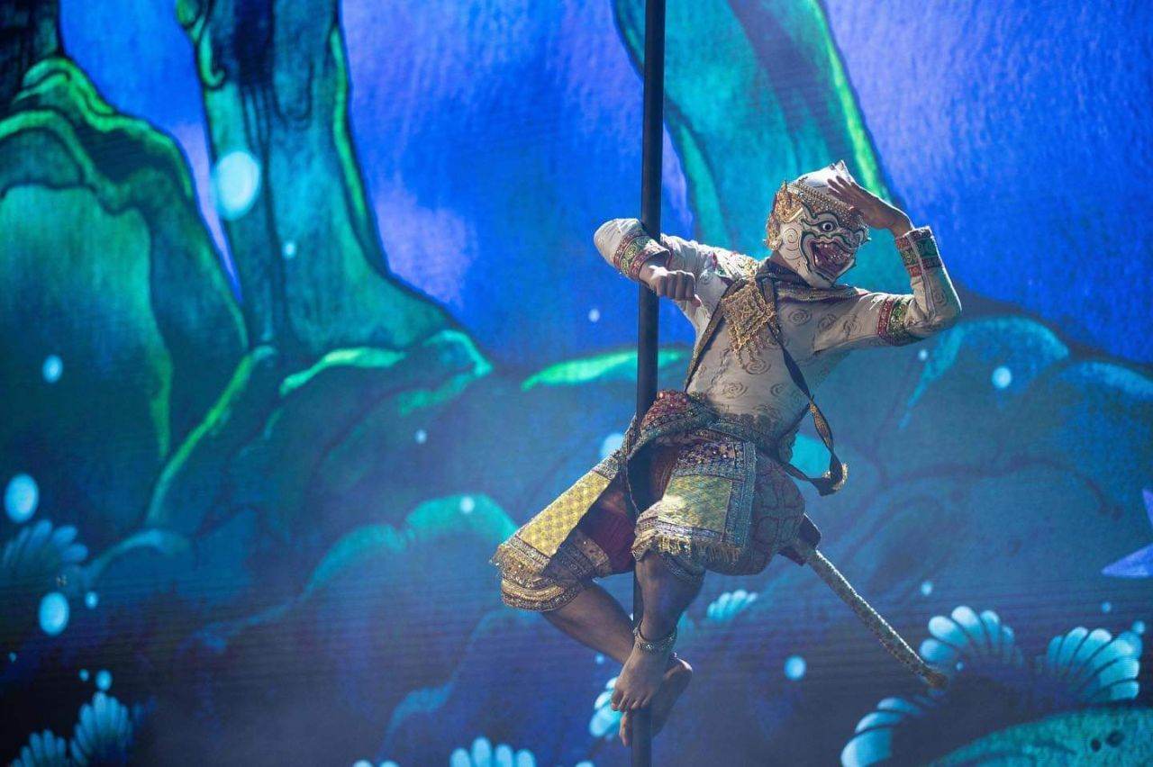 🇹🇭Khon Mask Dance Drama In Thailand #UNESCO