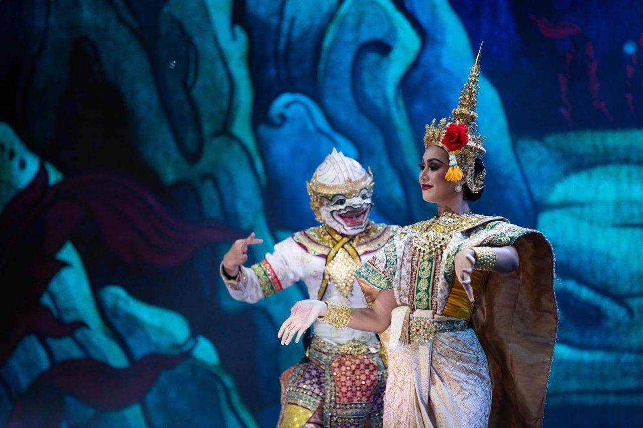 🇹🇭Khon Mask Dance Drama In Thailand #UNESCO