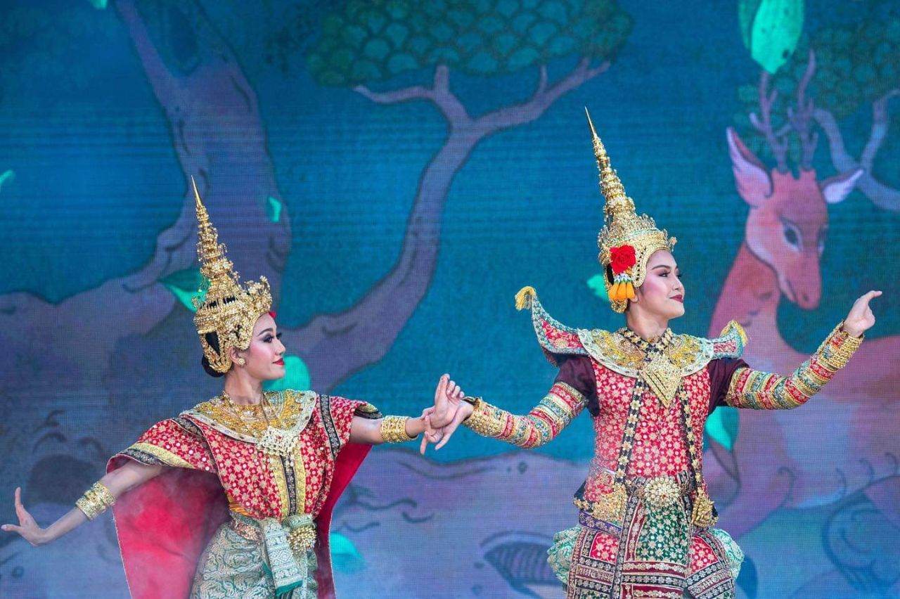 🇹🇭Khon Mask Dance Drama In Thailand #UNESCO