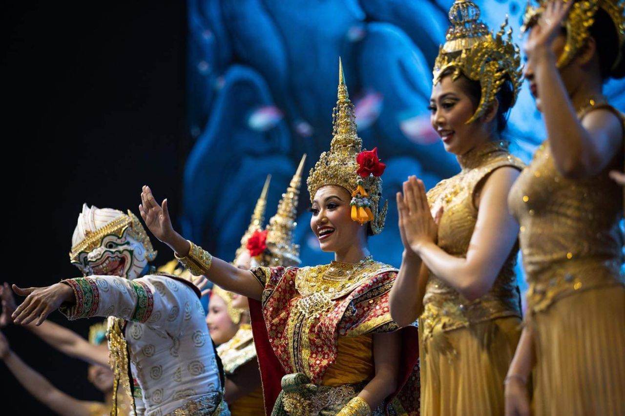 🇹🇭Khon Mask Dance Drama In Thailand #UNESCO