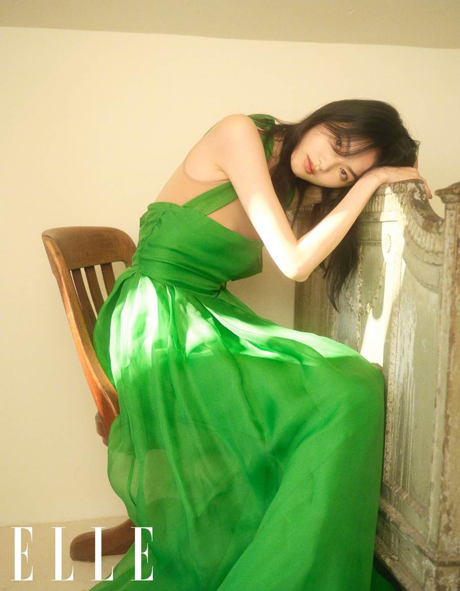 He Cong @ ELLE China March 2022