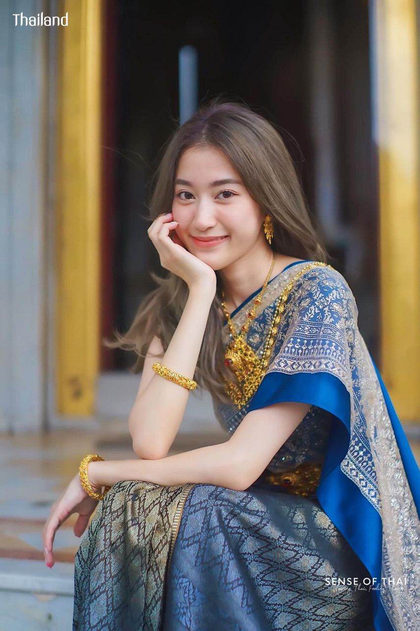 Radiant Lady in Thai National Costume | THAILAND 🇹🇭