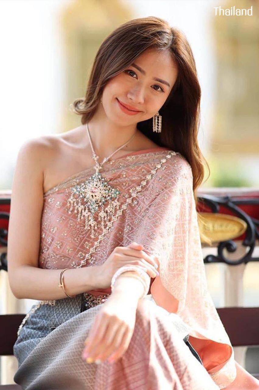 Radiant Lady in Thai National Costume | THAILAND 🇹🇭