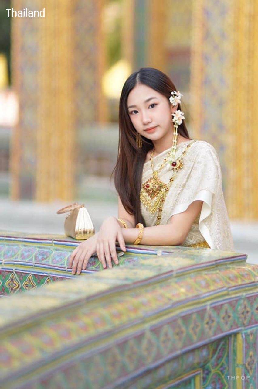 Radiant Lady in Thai National Costume | THAILAND 🇹🇭