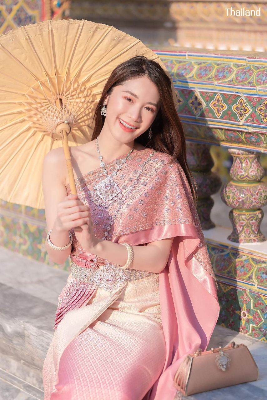 Radiant Lady in Thai National Costume | THAILAND 🇹🇭